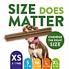 Whimzees Dental Treat Size Chart